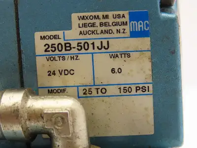 Mac 57D-73-501JJ Pneumatic Solenoid Valve 3/2 Pos 1" NPT 24VDC  250B-501JJ