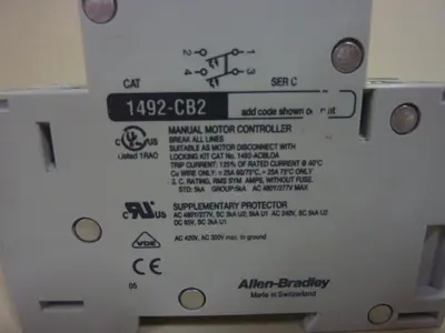 USED ALLEN BRADLEY 1492-CB2/G050 SER C