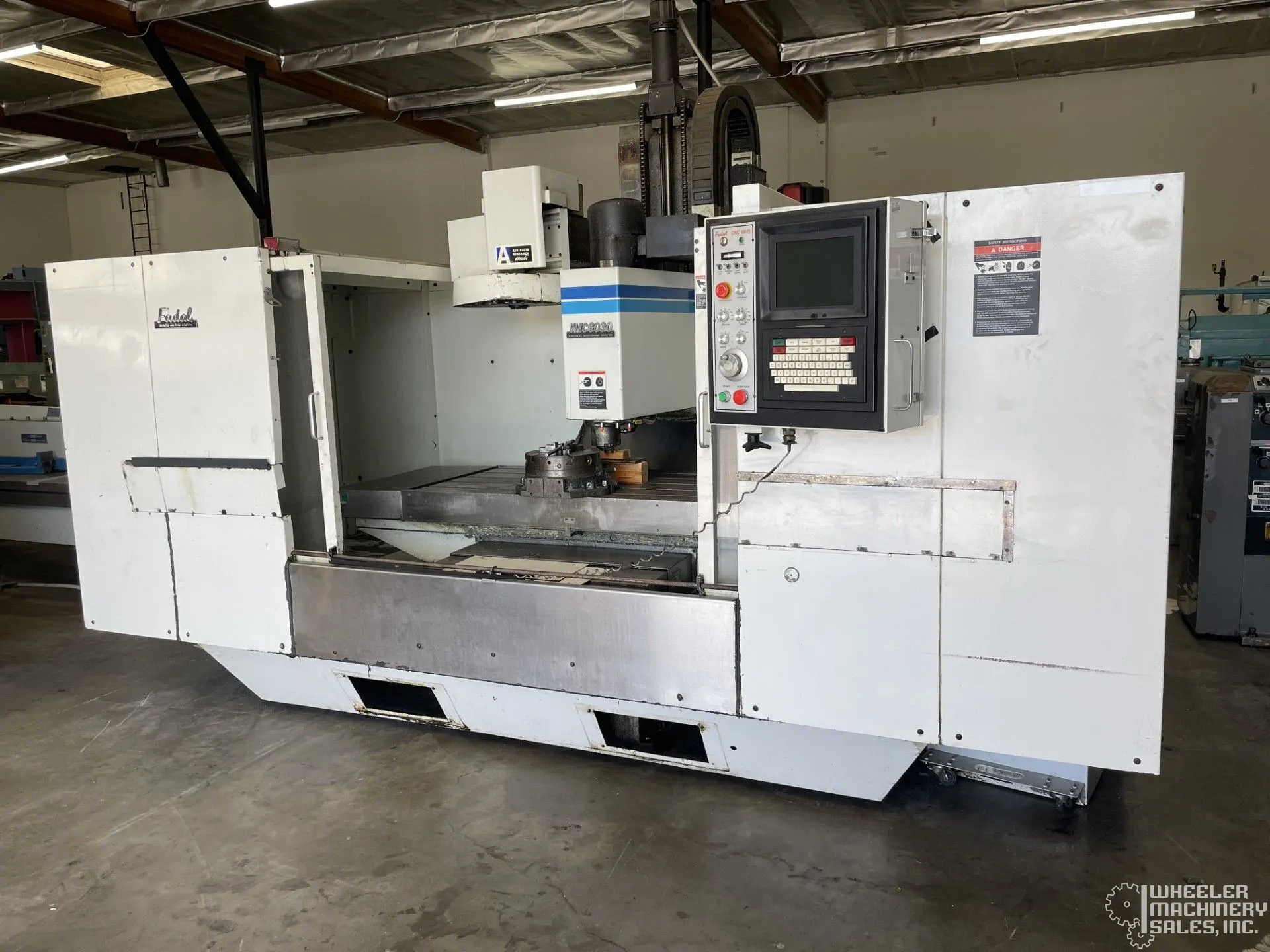 1994 Fadal VMC6030 Vertical Machining Center 60" x 30" x 30" #8104 #2