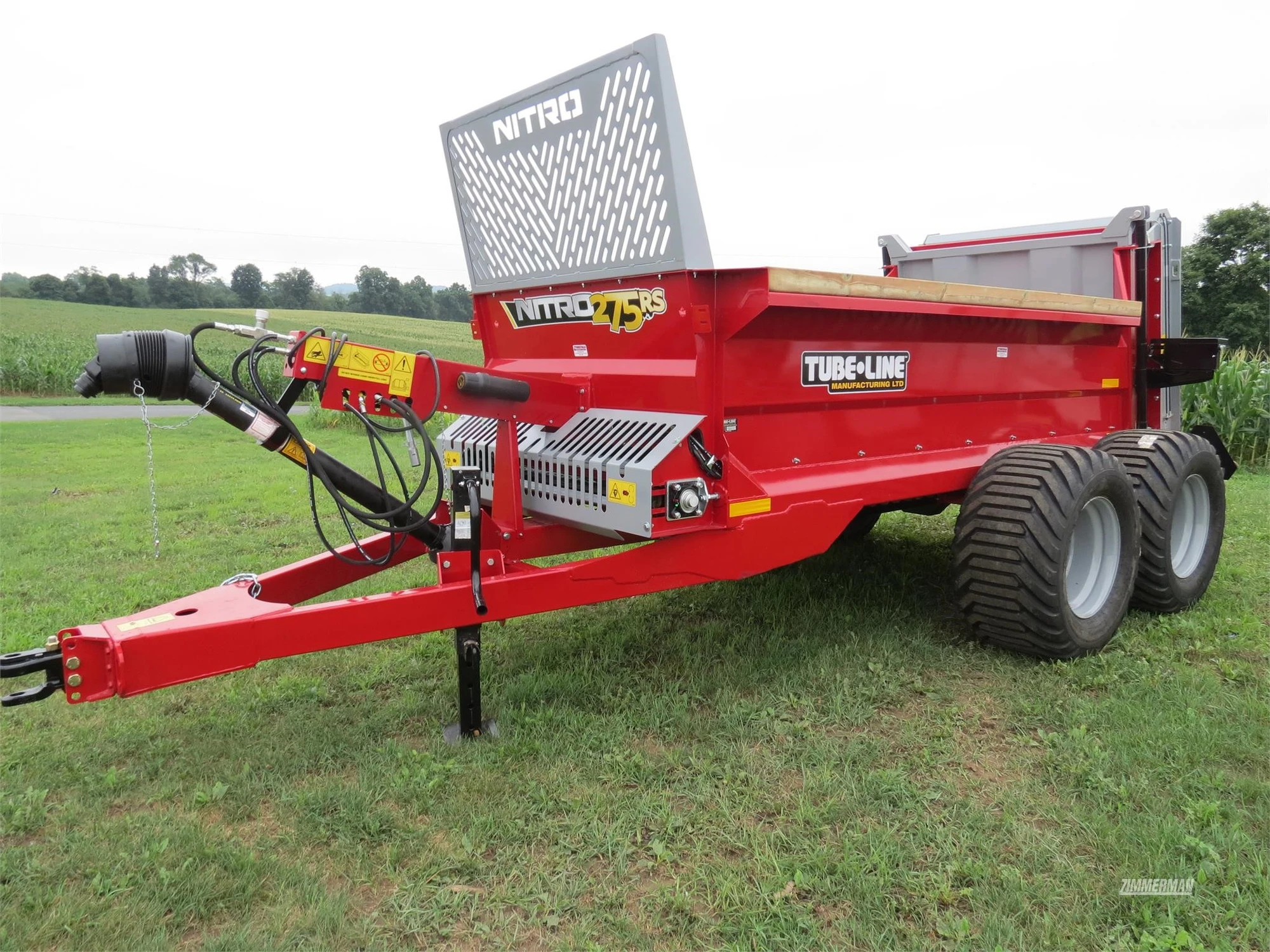 New | in-Stock 2026 TUBELINE NITRO 275RS Manure Spreaders Pennsylvania US | Zimmerman Farm Service #1410439