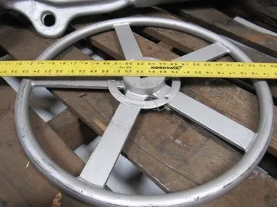 Moody C7780 0-5-m-20-l Cast Valve 3" Weld Ports Very Thick Walls