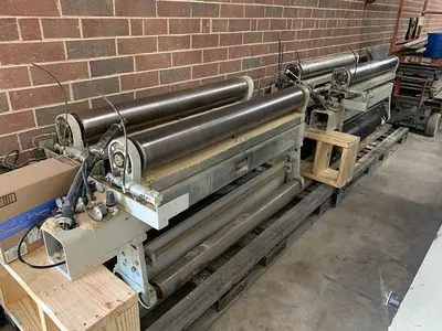 MISC. SPARE PARTS REMOVED FROM TIMESAVERS 252-4IC, 52", 4-HEAD WIDE-BELT SANDER