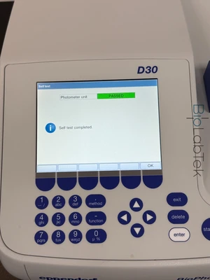 USED Eppendorf D30 BioPhotometer