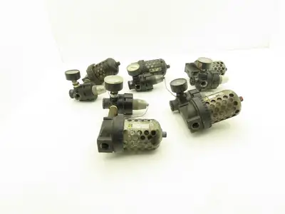 Master Pneumatic Norgren R24-400-RGLA FD100-4 Regulator Filter Assembly Lot of 5