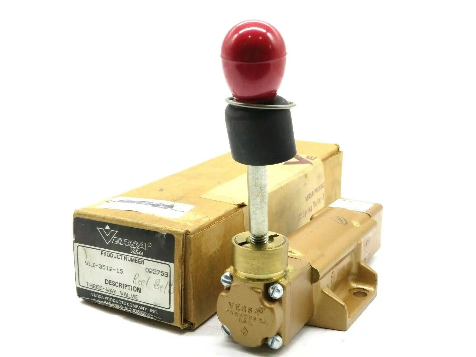 NEW VERSA VALVES VLZ-3512-15 3WAY SAFETY VALVE BRASS VLZ3512 VLZ351215