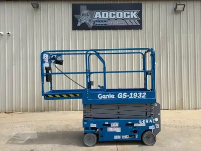 New | in-Stock 2026 GENIE GS1932 Scissor Lifters Texas US | Adcock Equipment USA #1524540