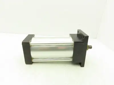 Shrader Bellows Pneumatic Air Cylinder 4" Bore 6" Stroke 250psi