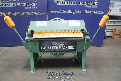 Used CHICAGO BPO-412-6 Box & Pan Brakes including Finger California US | Sterling Machinery Exchange #1467006