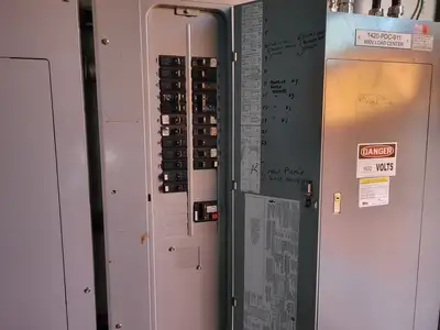 Axial Ventilation Fan & Air Tunnel w/ 1000hp Motor & Control Module