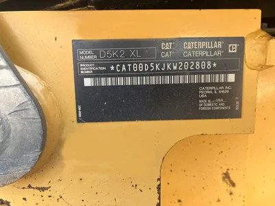 2017 Caterpillar D5K2XL