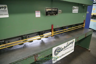 Used HTC 250-10A Power Squaring Shears (Inch) California US | Sterling Machinery Exchange #1466105