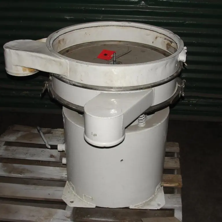 SPC6612  Screener and Sifter 24" Process Packages Inc circular shaker screener, 1 deck, CS