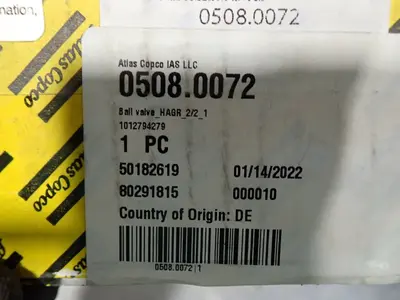 NEW ATLAS COPCO 0508.0072