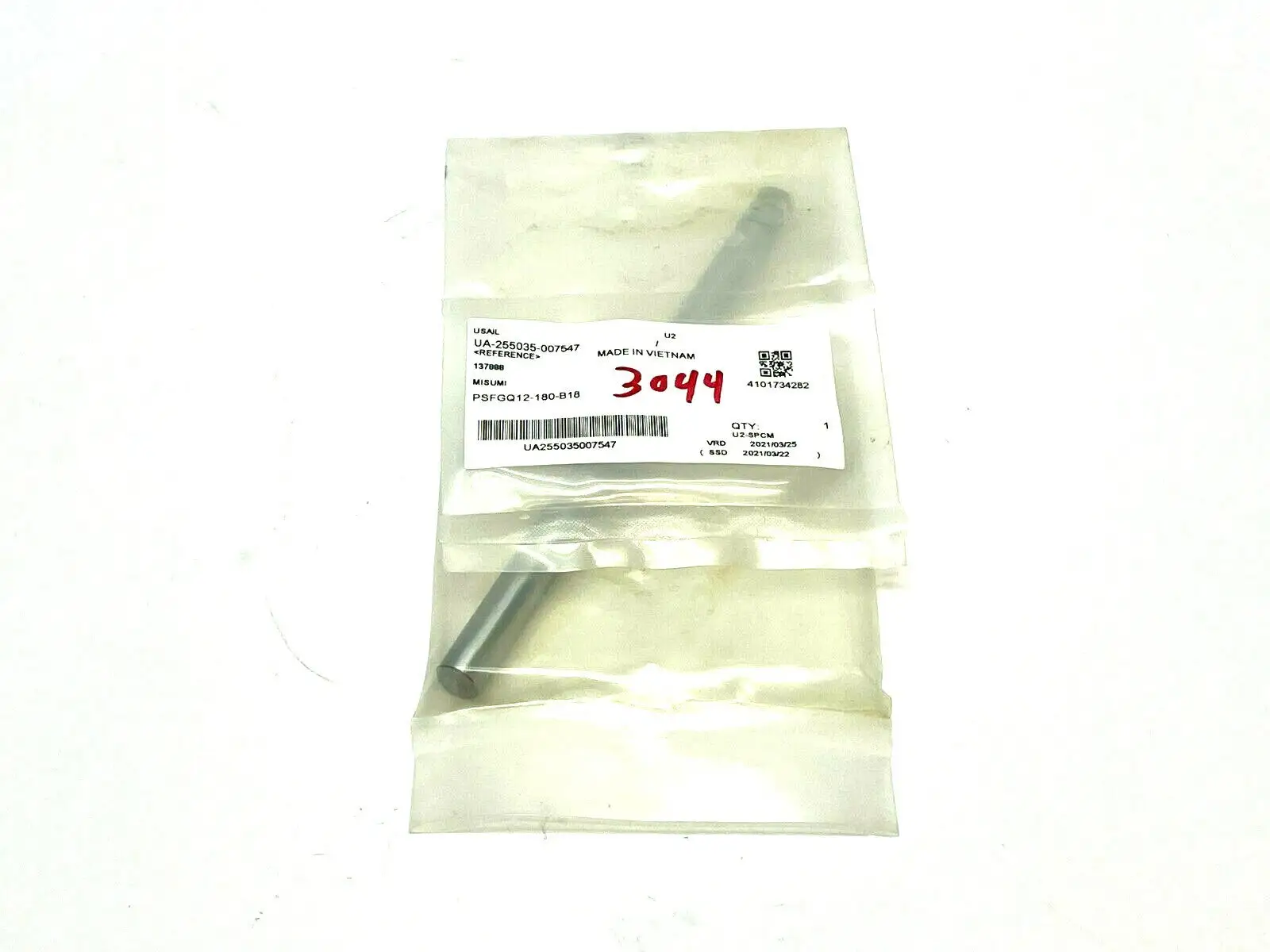 PSFGQ12-180-B18 | MiSUMi  One End Threaded Precision Linear Shaft - New