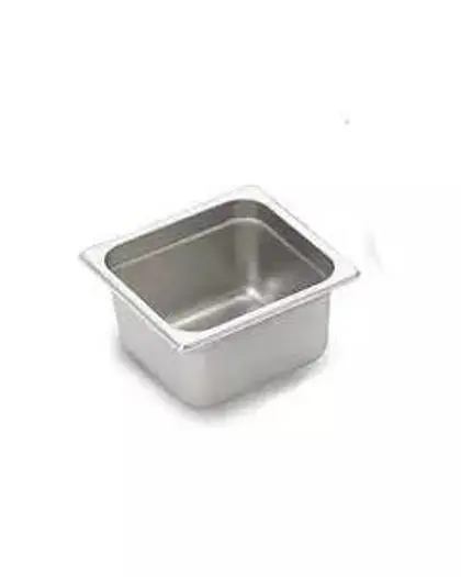 1/6 Size 4" Depth Stainless Steel Steam Table Pan