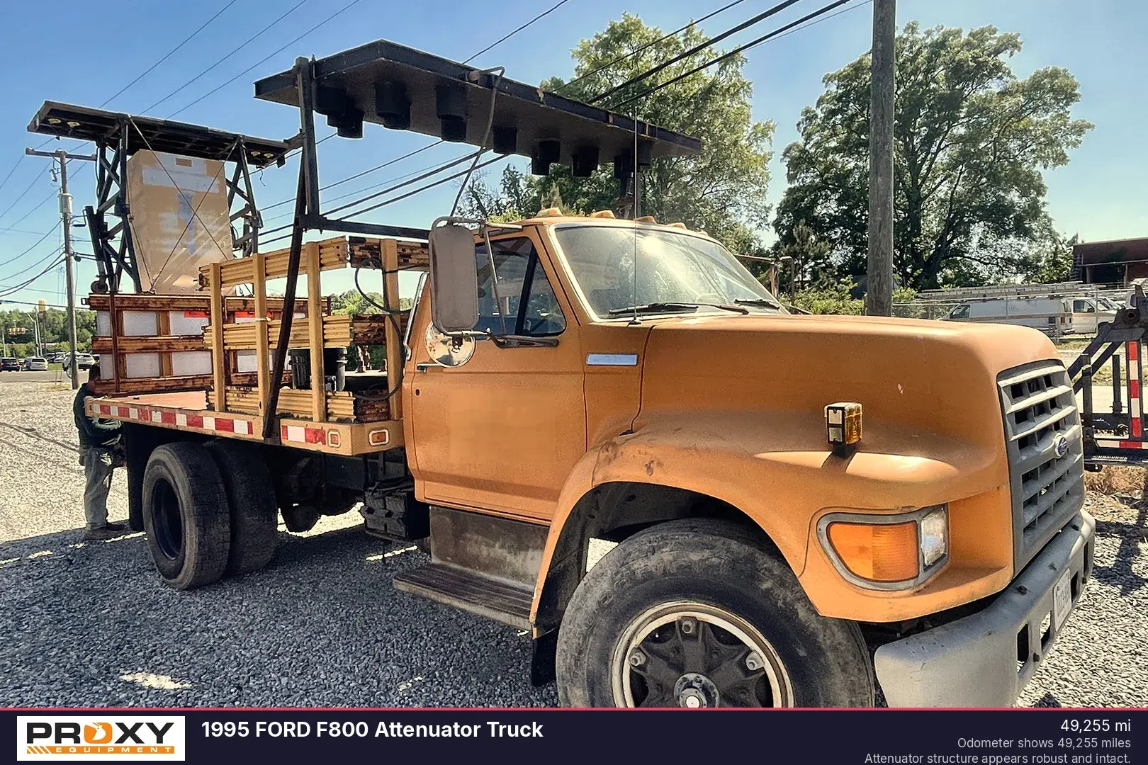 Used 1995 FORD F800 ATTENUATOR TRUCK Misc Trucks Virginia US | Proxy Equipment #1385130
