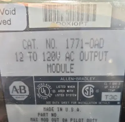 USED Allen Bradley 17710ADC