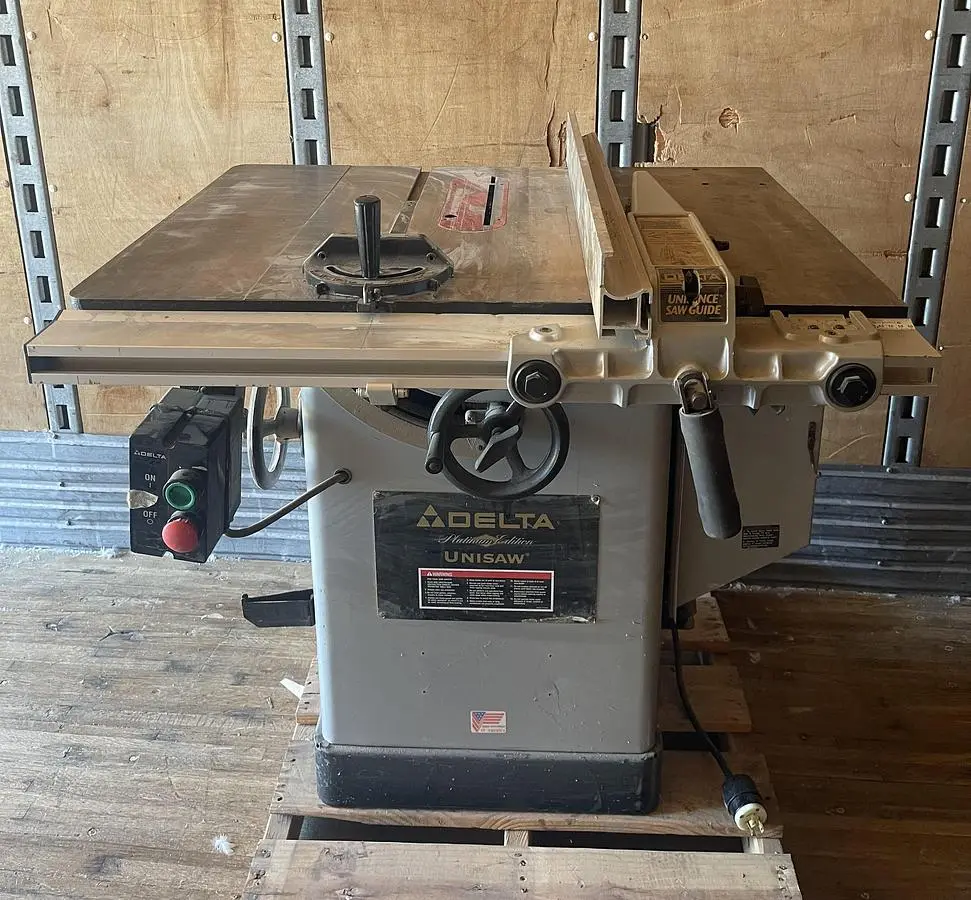 DELTA PLATINUM SERIES 36-941 UNISAW TABLE SAW