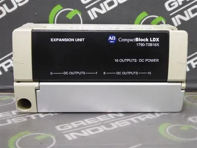 Allen Bradley 1790-T0B16X/A CompactBlock LDX Expansion Unit Rev. C01 Used