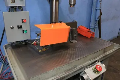 20" CLAUSING VARIABLE SPEED DRILL PRESS 
w/ PRODUCTION TABLE MODEL: 2287
