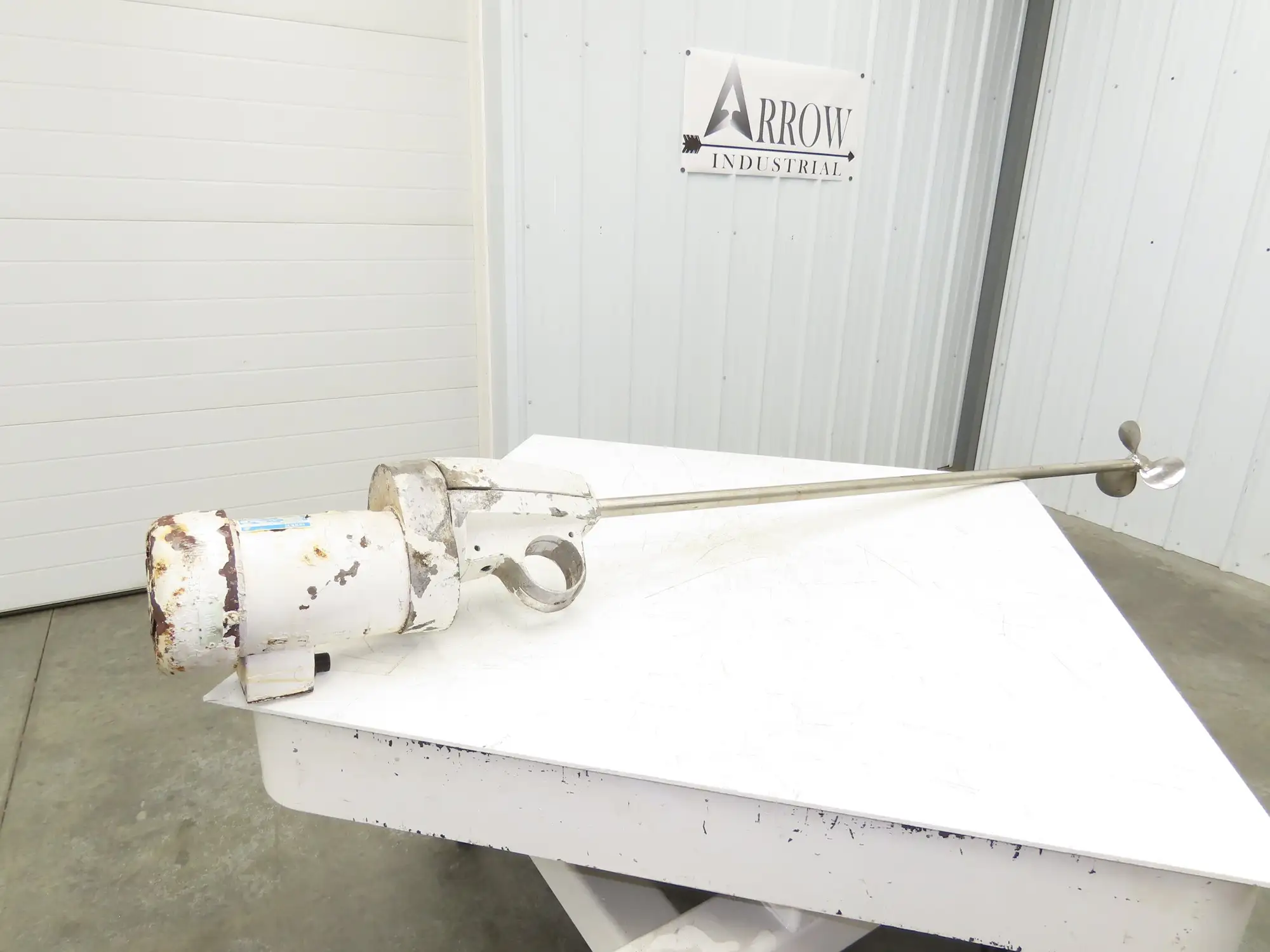 LFE Eastern Clamp-On Tank Mixer Agitator 9"x 70" Impeller 1Hp 230/460V 3PH