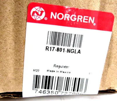 NEW NORGREN R17-801-NGLA REGULATOR R17801NGLA