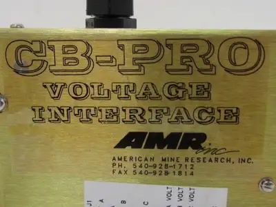 American Mine Research AMR CB-Pro Voltage Interface Unused NEW Take-Off