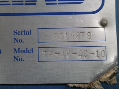 USED TRIAD CONTROLS TR-48-4C-10