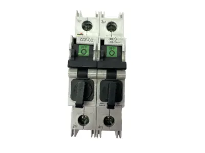 USED COOPER BUSSMANN FUSIBLE DISCONNECT 2-POLE 30A 600VAC
