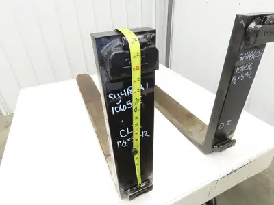Cam CAM1250X600 4x42" Class 2 Steel Forklift Forks 16" Carriage 1-Pair
