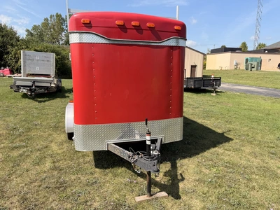 Used 1999 HAULMARK GC612BT  6' X 12' Box Trailers Michigan US | Miedema Asset Management Group #1437121
