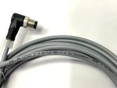 USED PEPPERL+FUCHS DOUBLE ENDED CORDSET M12 5M 127065