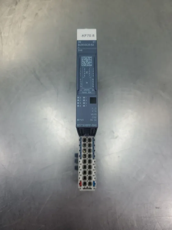 Used Siemens 6ES7132-6BF01-0BA0 | 6ES7193-6BP00-0DA0 PLC Processors | Palmetto Automation #1156565