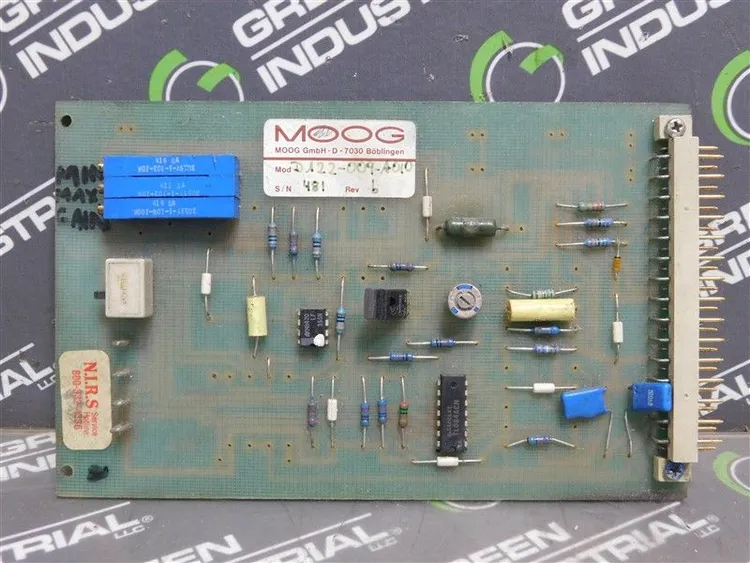 Used MOOG D122-009-A010 Electrical Controls | Green Industrial #680530