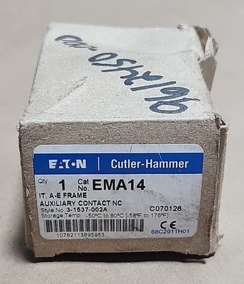 NEW Eaton EMA14