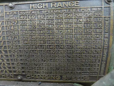 1950 AXELSON 20W Manual Lathes | MD Equipment Services LLC (19)