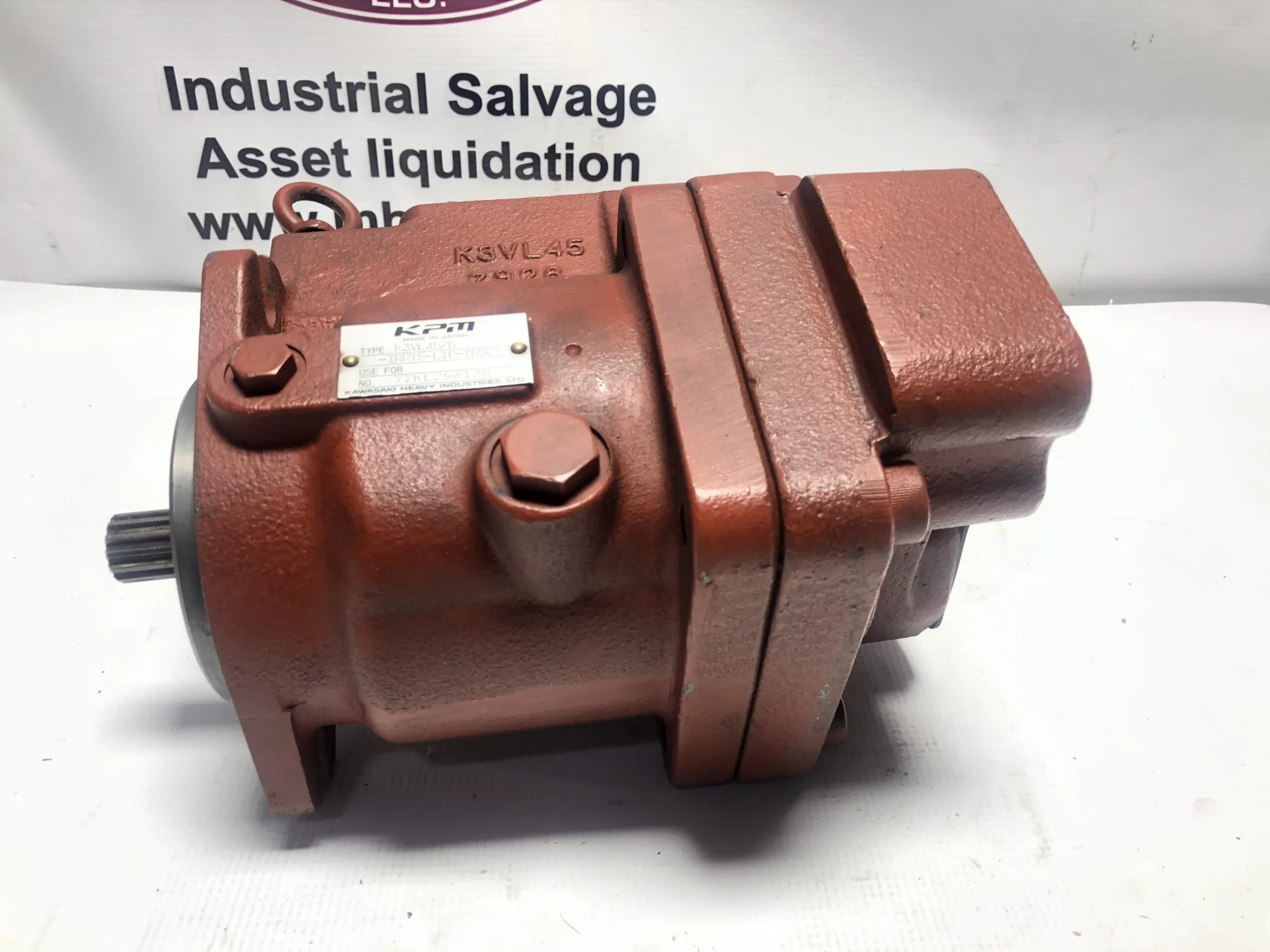 KPM K3VL45/B-1RRTS-1LC-TB527 Kawasaki axial piston pump hydraulic