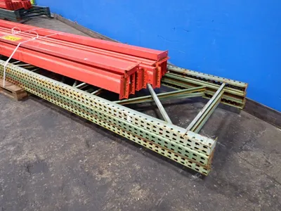 42" X 192" Pallet Racking  - Teardrop