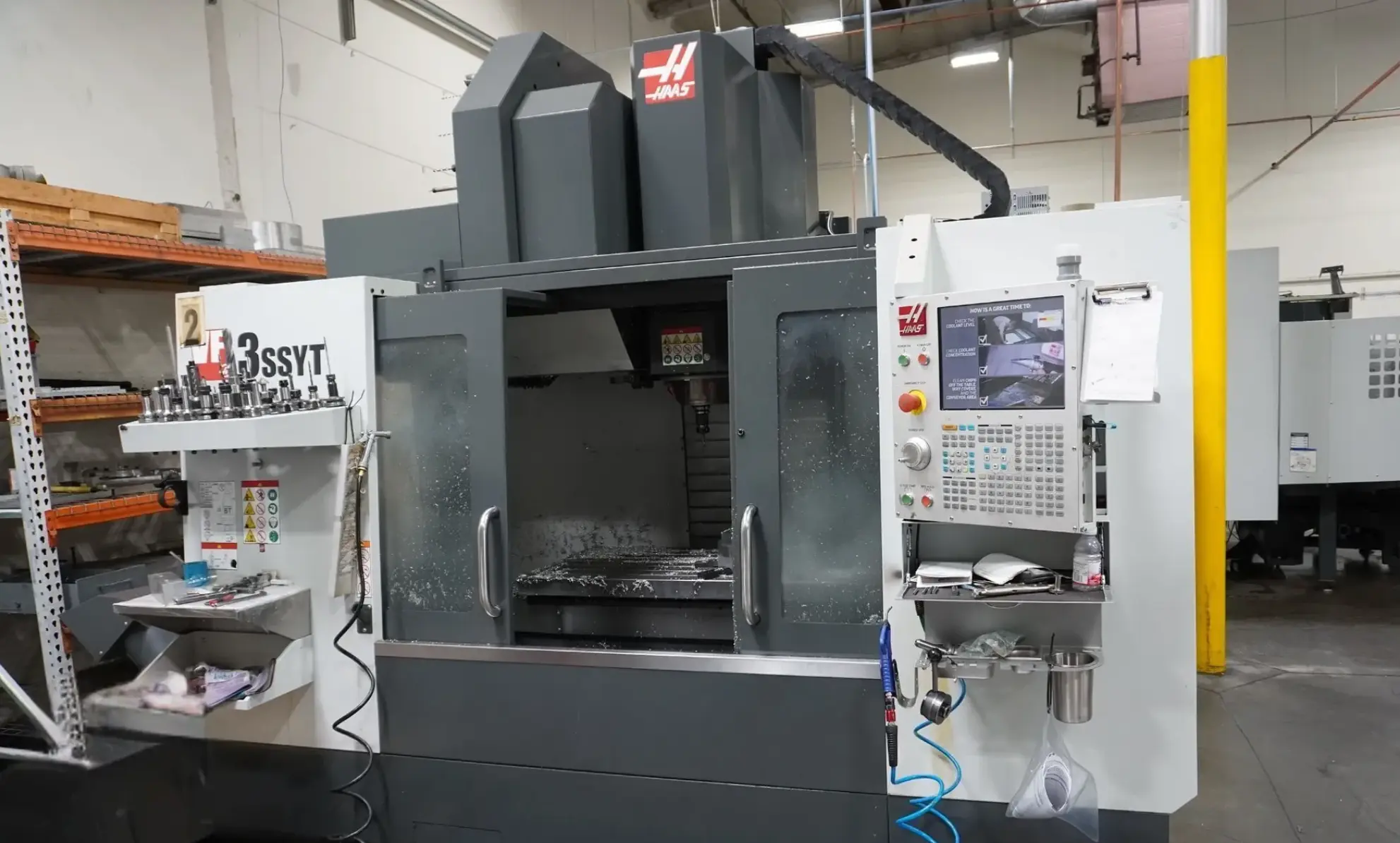 Used 2021 HAAS VF-3SSYT Vertical Machining Centers Ohio US | Toolquip, Inc. #1318459