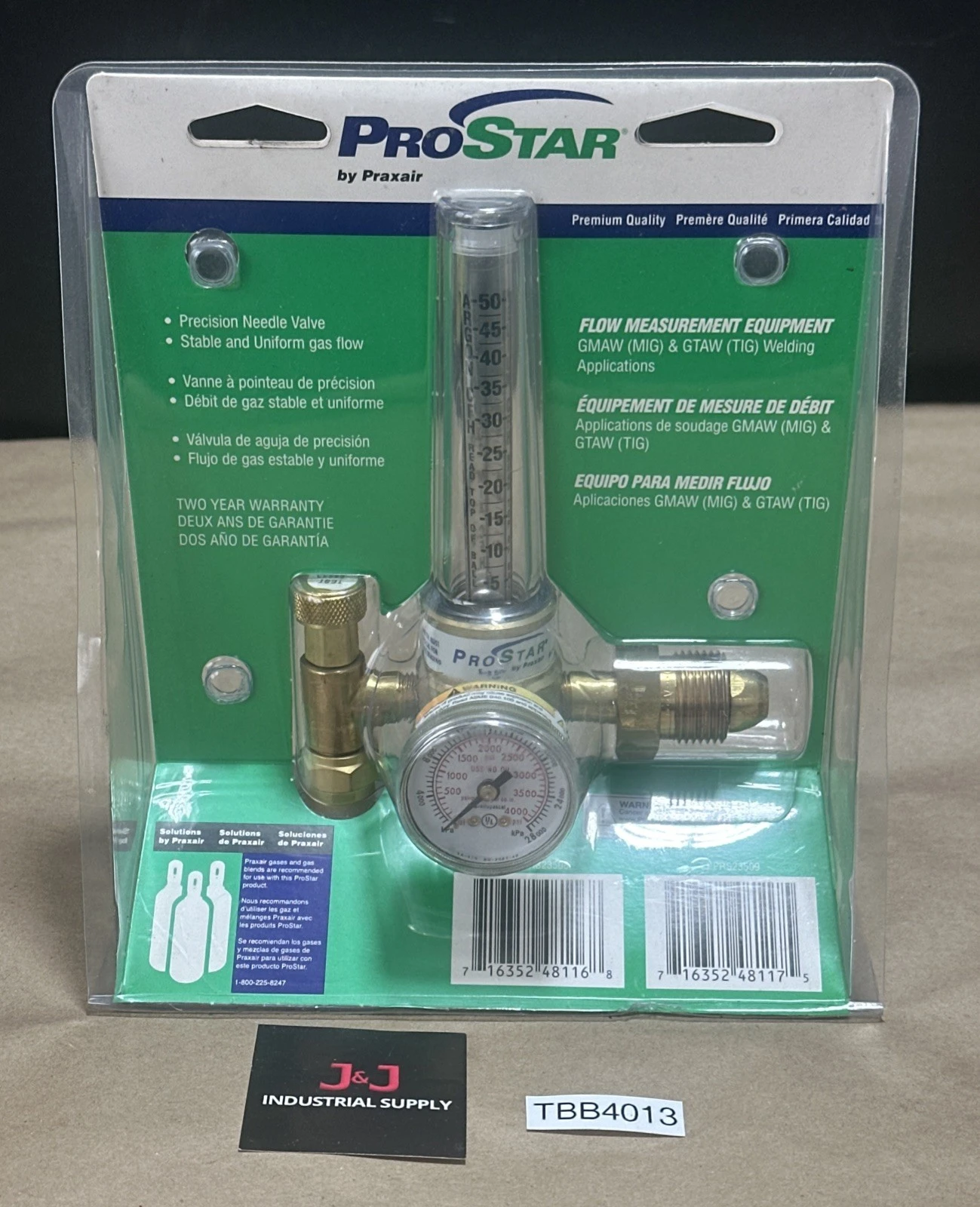 New | in-Stock Praxair PRS23508 Valves/Fittings Indiana US | J&J Industrial Supply #513170