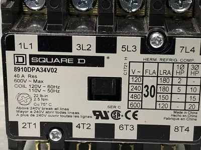 USED SQUARE D 8910DPA34V02