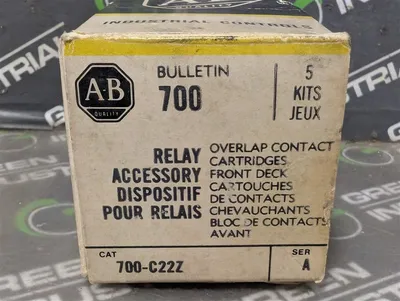 Lot of 5 Allen Bradley 700-C22Z Overlap Contact Cartridge Kits New NIB