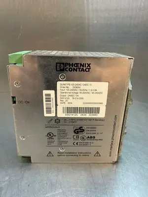 Phoenix Contact 2938581 QUINT-PS-100-240AC/24DC/5 Power Supply (1.5.1)