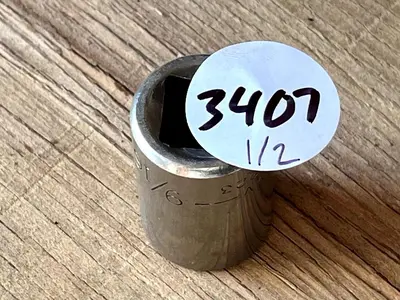 Vintage Craftsman 1/2" Drive 9/16" 8 Point Torx Shallow Socket SAE G 44223 USA