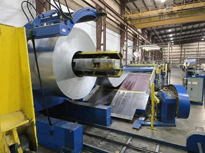 60" x . 060" x 40,000 Lbs. Iowa Precision Multi-Blanking Line
