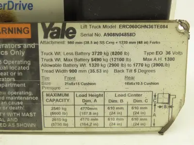Danaher ACS4820-700C AC SuperDrive Forklift Motor Controller 48V 83Y05102A