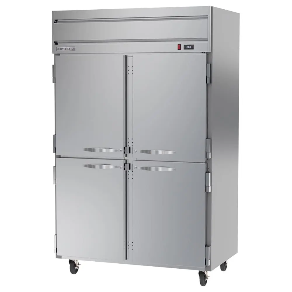 Beverage-Air HF2HC-1HS 52" Horizon Series Two Section Reach In Freezer, (4) Left/right Hinge Solid Doors, 115v