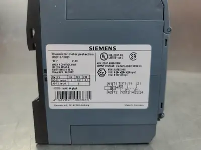 USED Siemens 3RN2012-1BW30 SIRIUS Thermistor Motor Protection Relay.