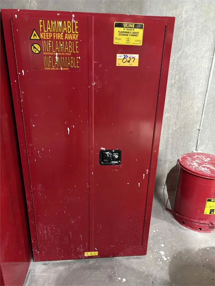 Used ULINE "H-1565S-R" Hazardous Storage Units Texas US | MachineryMax #1488281