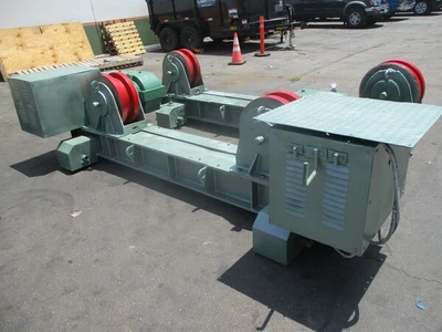 Romar heavy duty welding turning rolls with idler